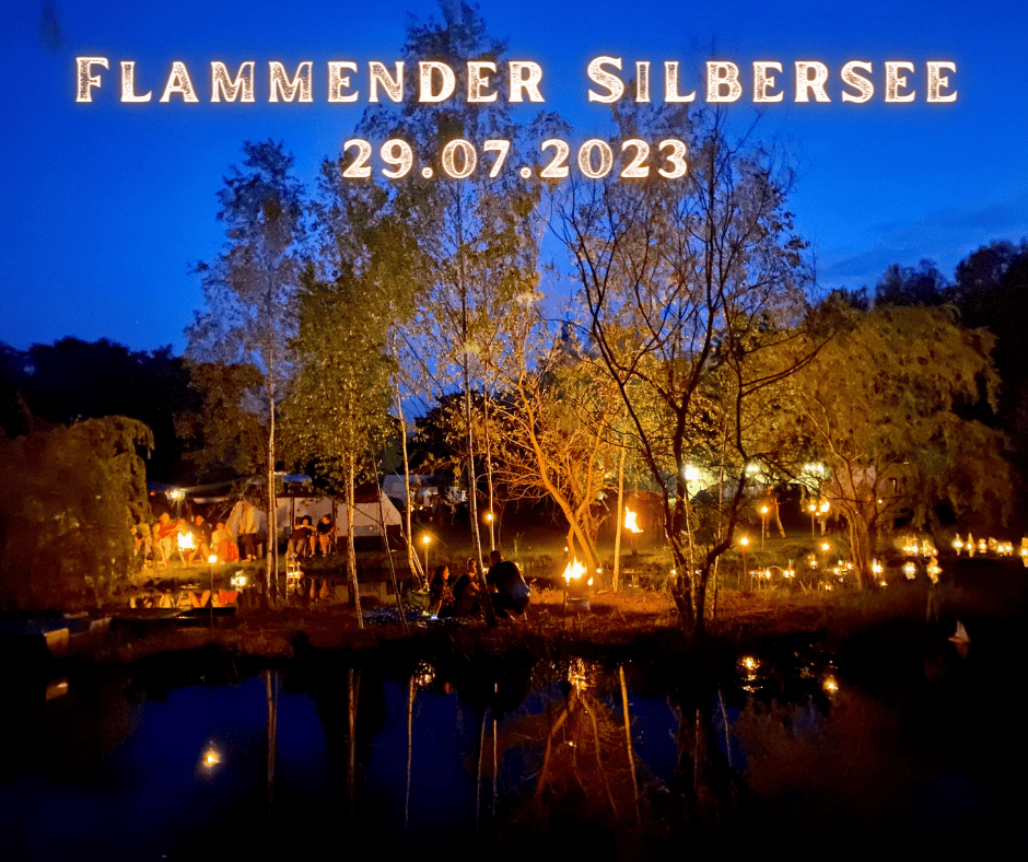 Flammender Silbersee